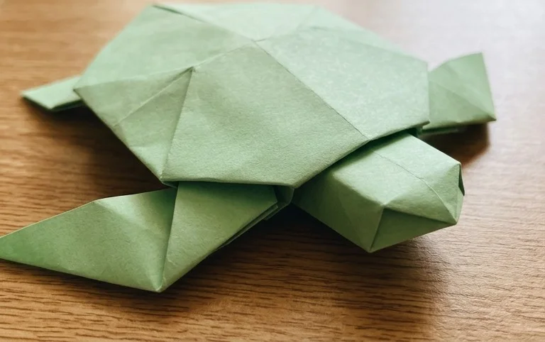 How to Fold an Origami Sea Turtle